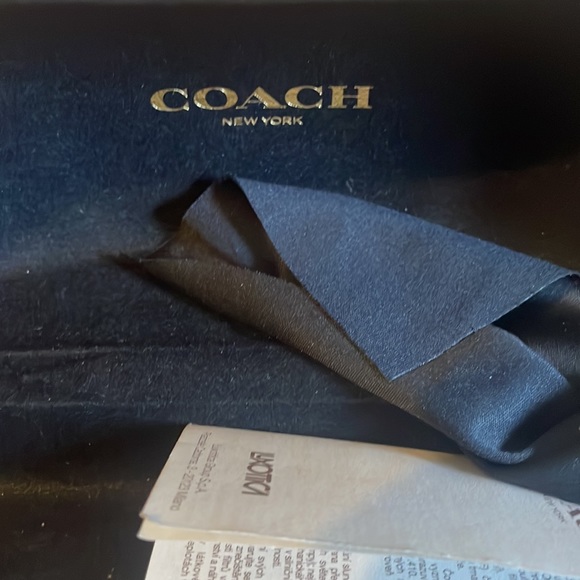 Coach sunglasses new with case wire frame - Picture 8 of 9
